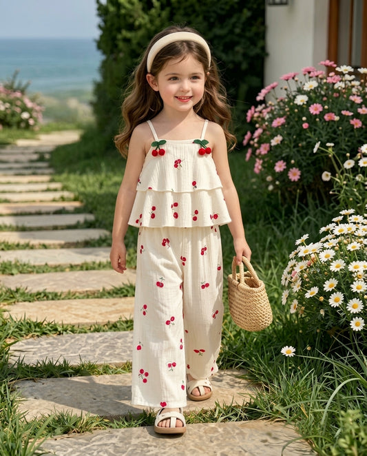 Classic Red Cherry 2-Piece Set