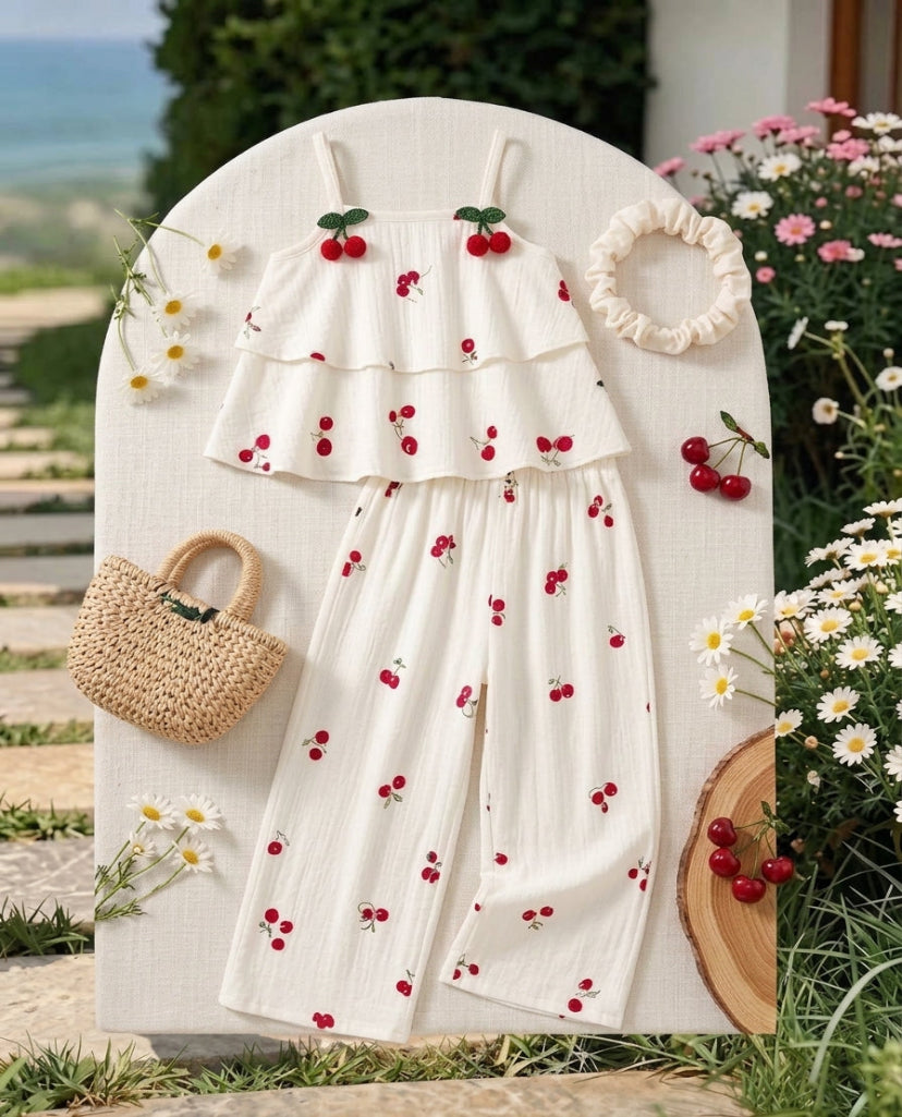 Classic Red Cherry 2-Piece Set