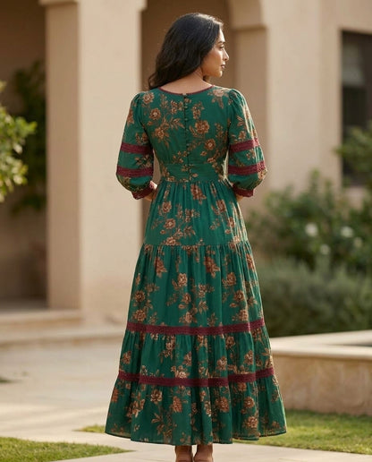 Emerald Green Maxi Dress