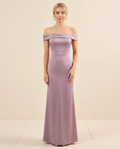 Mauve Column Maxi Dress