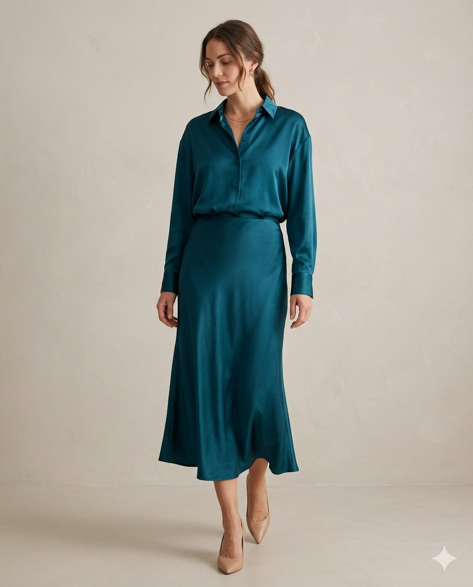 Deep Teal 2-Piece Set